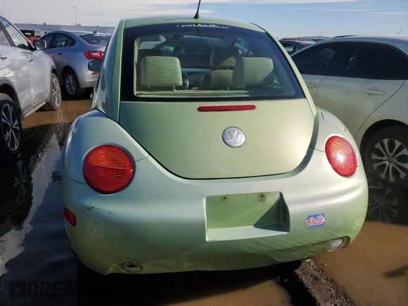 2005 Volkswagen New Beetle Coupe GLS with VIN 3VWCK31C05M417265, listed as a Copart auction lot 78313334 with 143,845 mi miles and Non Repairable. Bid and sale history available at carsss.com. Image 6.