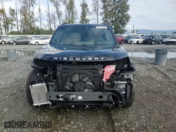 2024 Land Rover Discovery Metropolitan Edition with VIN SALRW4EU6R2494271, listed as a Copart auction lot 73015634 with 3,298 mi miles and Salvage Title. Bid and sale history available at carsss.com. Image 12.