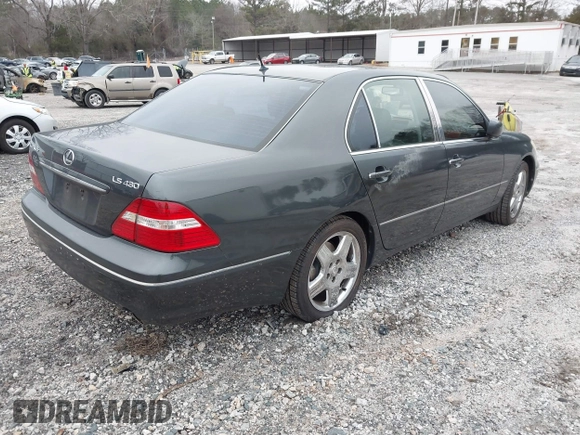 2005 Lexus LS 430 z VIN JTHBN36F055017333, wystawiony jako IAAI lot #41625065 z przebiegiem 198 619 mil mil oraz . Historia ofert i sprzedaży dostępna na DreamBid. Obrazek 4.