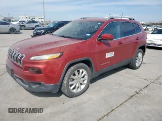2016 Jeep Cherokee Limited with VIN 1C4PJLDB6GW157922, listed as a Copart auction lot 49172065 with 263,600 mi miles and Salvage Title. Bid and sale history available at carsss.com. Image 1.