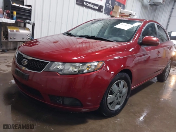 2012 Kia Forte EX with VIN KNAFU4A23C5592696, listed as a IAAI auction lot 41400709 with 120,523 mi miles. Bid and sale history available at carsss.com. Image 17.