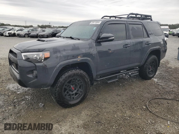 2024 Toyota 4Runner TRD Pro with VIN JTELU5JR0R6233555, listed as a Copart auction lot 85615804 with 6,346 mi miles and Salvage title. Bid and sale history available at DreamBid. Image 1.