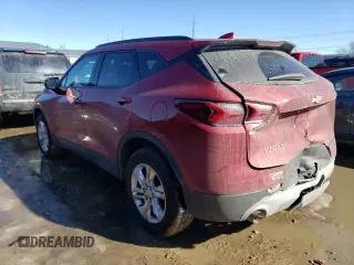 2021 Chevrolet Blazer LT z VIN 3GNKBJRS2MS507372, wystawiony jako Copart lot #45866645 z przebiegiem 62 212 mil mil oraz Szkoda całkowita • Salvage title. Historia ofert i sprzedaży dostępna na DreamBid. Obrazek 2.