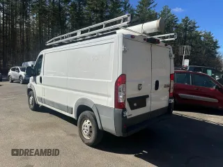 2018 Ram ProMaster Cargo with VIN 3C6TRVAG0JE148452, listed as a Copart auction lot 55467765 with 130,100 mi miles and Clean Title. Bid and sale history available at DreamBid. Image 3.