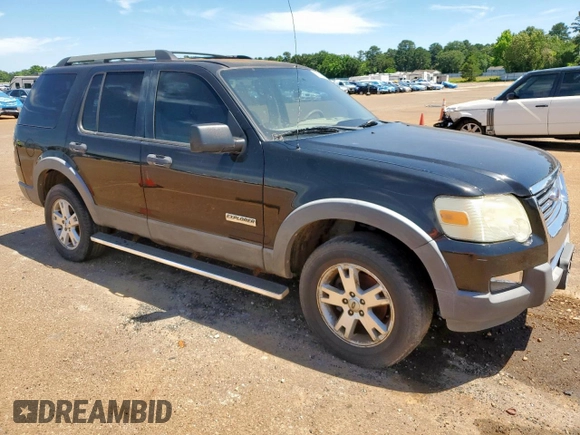 2006 Ford Explorer XLT with VIN 1FMEU63E06UA12893, listed as a Copart auction lot 58026715 with 200,767 mi miles and Clean title. Bid and sale history available at DreamBid. Image 4.