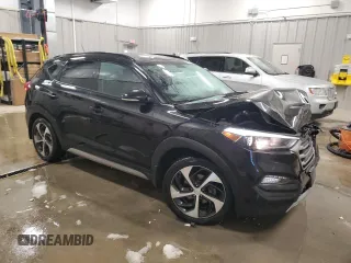 2017 Hyundai Tucson Value with VIN KM8J3CA24HU569897, listed as a Copart auction lot 86643104 with 116,913 mi miles and Salvage Title. Bid and sale history available at carsss.com. Image 4.