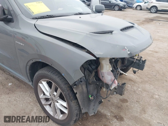 2021 Dodge Durango R/T with VIN 1C4SDHCT0MC799283, listed as a IAAI auction lot 41543813 with 75,110 mi miles and . Bid and sale history available at DreamBid. Image 6.