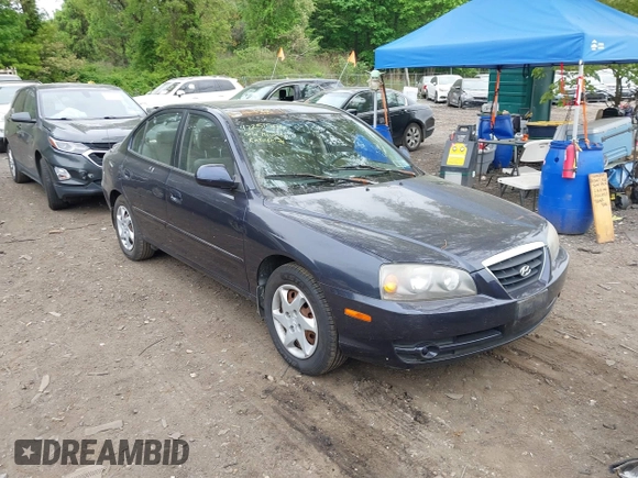 2006 Hyundai Elantra GLS z VIN KMHDN46DX6U304440, wystawiony jako IAAI lot #42251502 z przebiegiem 143 530 mil mil oraz . Historia ofert i sprzedaży dostępna na DreamBid. Obrazek 1.