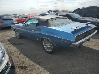 1971 Dodge Challenger с VIN JH27G1B283068, выставлен на аукционе Copart как лот 75908744 с пробегом 3 839 миль миль и Списание • Salvage title. История ставок и продаж доступна на DreamBid. Изображение 2.