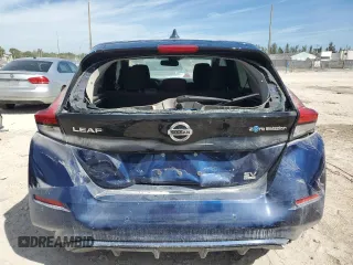 2021 Nissan LEAF SV Plus with VIN 1N4BZ1CV0MC556041, listed as a Copart auction lot 47408545 with 25,052 mi miles and Salvage title. Bid and sale history available at DreamBid. Image 6.