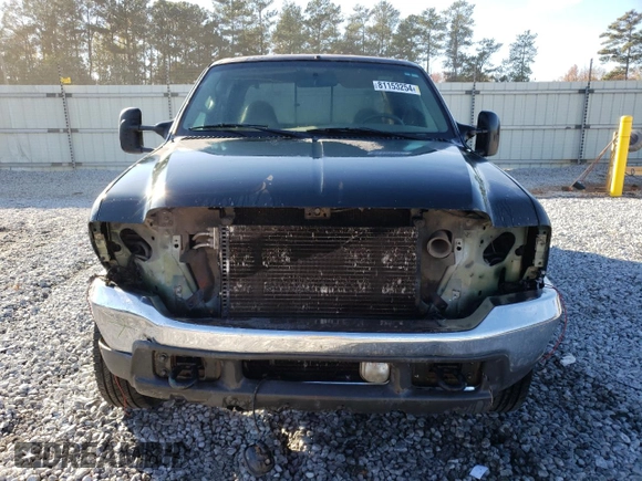 2001 Ford Super Duty F-250 XL with VIN 1FTNW21SX1EA33933, listed as a Copart auction lot 81153254 with 670,845 mi miles and Salvage Title. Bid and sale history available at carsss.com. Image 5.