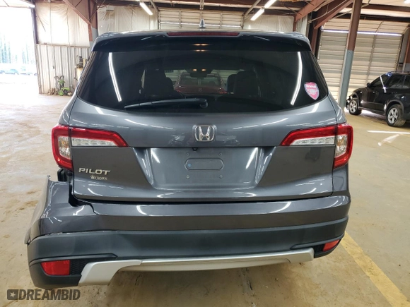 2021 Honda Pilot EX-L with VIN 5FNYF5H52MB018120, listed as a Copart auction lot 45674605 with 80,324 mi miles and Salvage Title. Bid and sale history available at carsss.com. Image 6.