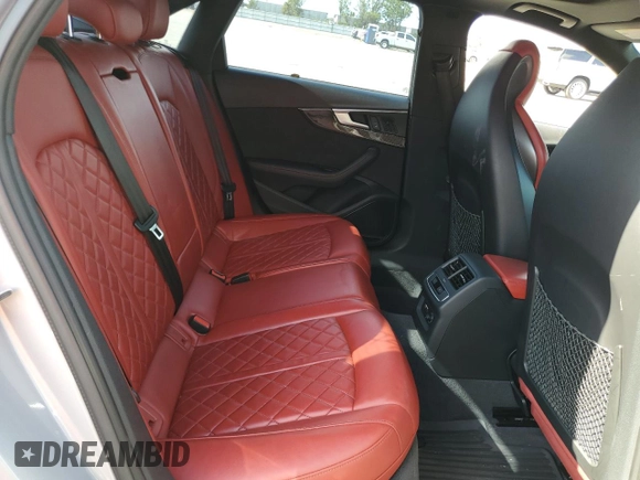 2019 Audi S4 Premium Plus with VIN WAUB4AF44KA079065, listed as a Copart auction lot 49865473 with 65,306 mi miles. Bid and sale history available at carsss.com. Image 10.