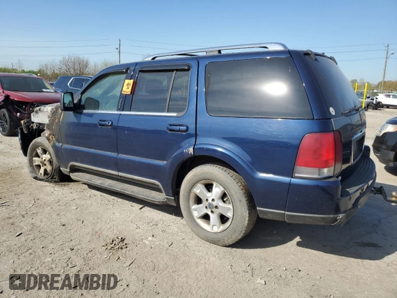 2005 Lincoln Aviator with VIN 5LMEU88H55ZJ02165, listed as a Copart auction lot 54225645 with Not provided miles and Salvage title. Bid and sale history available at DreamBid. Image 2.
