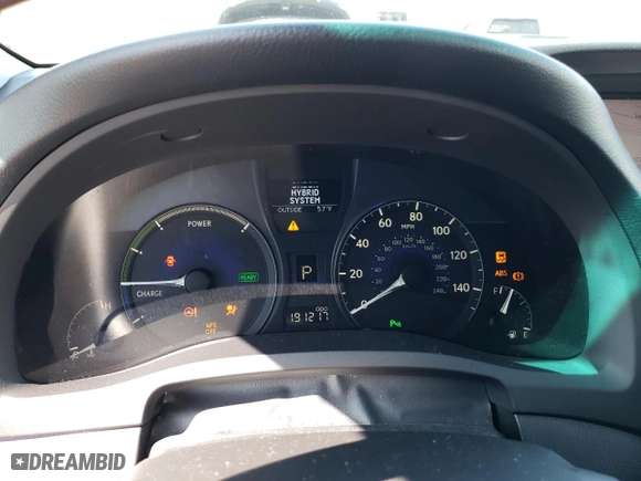 2011 Lexus RX 450h with VIN JTJBC1BA3B2038046, listed as a Copart auction lot 47574044 with 191,217 mi miles and Salvage Title. Bid and sale history available at carsss.com. Image 9.