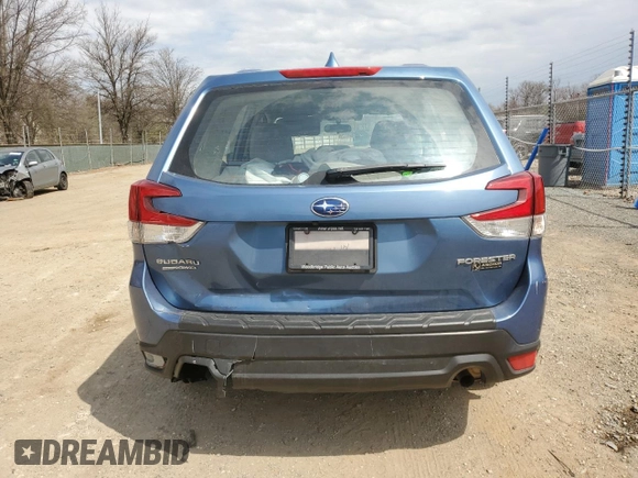 2021 Subaru Forester with VIN JF2SKAAC7MH550256, listed as a Copart auction lot 51147435 with 45,045 mi miles and Salvage title. Bid and sale history available at DreamBid. Image 6.