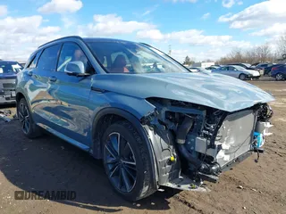 2023 Infiniti QX50 Sport with VIN 3PCAJ5FBXPF103199, listed as a IAAI auction lot 41443011 with 10,956 mi miles and . Bid and sale history available at DreamBid. Image 1.
