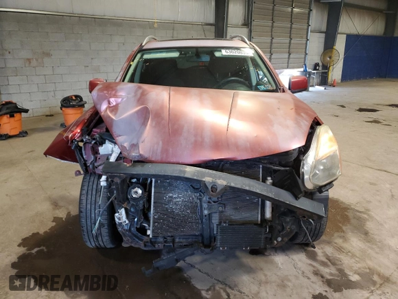 2012 Nissan Rogue S with VIN JN8AS5MV3CW363318, listed as a Copart auction lot 63020035 with 56,811 mi miles and Salvage title. Bid and sale history available at DreamBid. Image 5.
