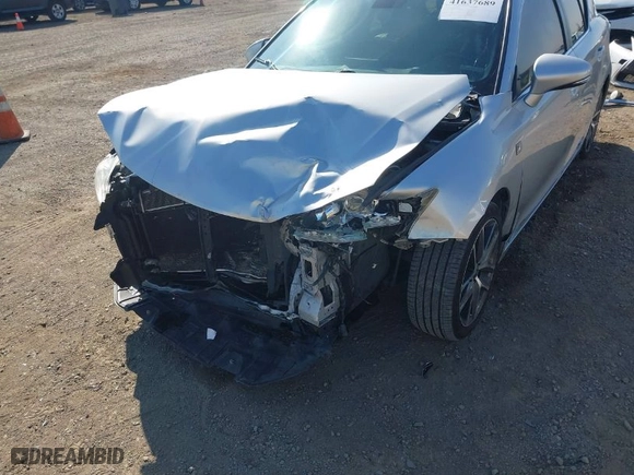 2015 Lexus CT 200h Hybrid with VIN JTHKD5BH2F2211953, listed as a IAAI auction lot 41637689 with 248,127 mi miles. Bid and sale history available at carsss.com. Image 6.