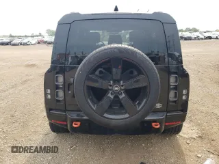2023 Land Rover Defender X с VIN SALEXEEU8P2165523, выставлен на аукционе Copart как лот 65044174 с пробегом 16 560 миль миль и Списание • Salvage title. История ставок и продаж доступна на DreamBid. Изображение 6.
