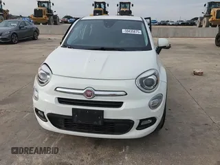 2018 FIAT 500X Lounge with VIN ZFBCFXDB9JP651302, listed as a Copart auction lot 59435875 with 63,186 mi miles and Salvage title. Bid and sale history available at DreamBid. Image 13.