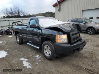2013 Chevrolet Silverado 1500 Work Truck with VIN 1GCNKPEA6DZ256820, listed as a Copart auction lot 82462124 with 70,086 mi miles and Salvage Title. Bid and sale history available at carsss.com. Image 4.