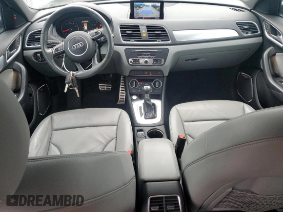 2016 Audi Q3 Prestige with VIN WA1FFCFSXGR011641, listed as a Copart auction lot 74736744 with 52,431 mi miles and Non repairable. Bid and sale history available at DreamBid. Image 8.