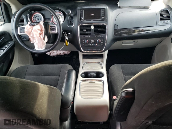 2015 Dodge Grand Caravan SXT with VIN 2C4RDGCG3FR625083, listed as a Copart auction lot 42409455 with 117,217 mi miles and Salvage Title. Bid and sale history available at DreamBid. Image 8.