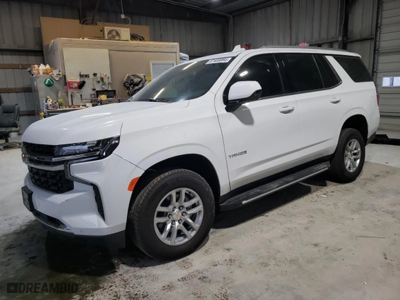2024 Chevrolet Tahoe LS with VIN 1GNSKMKD9RR362189, listed as a Copart auction lot 87400084 with 1,761 mi miles and Salvage Title. Bid and sale history available at carsss.com. Image 1.