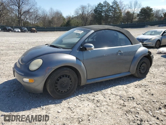 2005 Volkswagen Beetle GL with VIN 3VWBM31Y85M370262, listed as a Copart auction lot 50468395 with 168,165 mi miles and Clean Title. Bid and sale history available at DreamBid. Image 1.