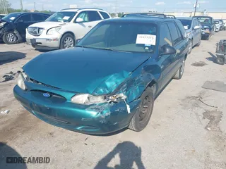 1997 Ford Escort LX with VIN 3FALP15P7VR158272, listed as a IAAI auction lot 41833216 with 148,170 mi miles. Bid and sale history available at carsss.com. Image 16.