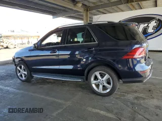 2016 Mercedes-Benz GLE 350 with VIN 4JGDA5JB9GA676927, listed as a Copart auction lot 58386515 with 78,132 mi miles and Salvage title. Bid and sale history available at DreamBid. Image 2.