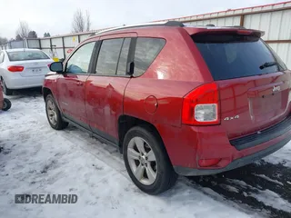 2012 Jeep Compass Sport with VIN 1C4NJDBB7CD630636, listed as a IAAI auction lot 41645305 with 145,260 mi miles. Bid and sale history available at carsss.com. Image 3.