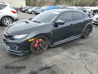 2018 Honda Civic Type R Touring z VIN SHHFK8G77JU200865, wystawiony jako Copart lot #51696075 z przebiegiem Nie podano mil oraz Szkody całkowita. Historia ofert i sprzedaży dostępna na DreamBid. Obrazek 1.