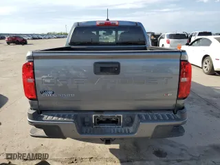 2022 Chevrolet Colorado 2WD LT with VIN 1GCGSCEN7N1124248, listed as a Copart auction lot 50637835 with 25,494 mi miles and Salvage Title. Bid and sale history available at carsss.com. Image 6.