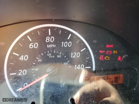 2016 Nissan Versa SV with VIN 3N1CN7AP9GL855640, listed as a Copart auction lot 53706934 with 118,183 mi miles and Salvage Title. Bid and sale history available at carsss.com. Image 9.