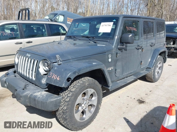 2016 Jeep Wrangler Unlimited 75th Anniversary with VIN 1C4BJWEG9GL250408, listed as a IAAI auction lot 41793706 with 102,436 mi miles. Bid and sale history available at carsss.com. Image 18.