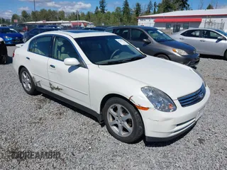 2004 Infiniti G35 w/Leather z VIN JNKCV51F84M705625, wystawiony jako IAAI lot #42386412 z przebiegiem 224 935 mil mil oraz . Historia ofert i sprzedaży dostępna na DreamBid. Obrazek 1.