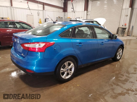 2013 Ford Focus SE with VIN 1FADP3F26DL113291, listed as a Copart auction lot 52870855 with 104,530 mi miles and Clean Title. Bid and sale history available at carsss.com. Image 3.