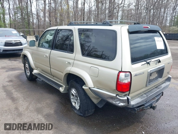 2002 Toyota 4Runner SR5 z VIN JT3HN86R920378091, wystawiony jako IAAI lot #41892356 z przebiegiem 326 312 mil mil oraz . Historia ofert i sprzedaży dostępna na DreamBid. Obrazek 3.