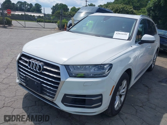 2018 Audi Q7 Premium Plus z VIN WA1LAAF74JD002648, wystawiony jako IAAI lot #42810341 z przebiegiem 92 541 mil mil oraz . Historia ofert i sprzedaży dostępna na DreamBid. Obrazek 17.