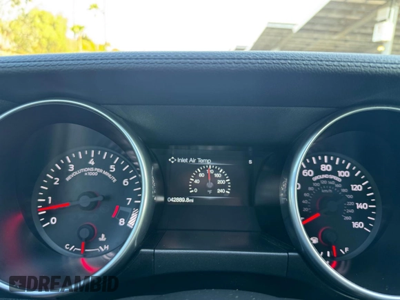 2019 Ford Mustang GT with VIN 1FA6P8CF8K5168730, listed as a Copart auction lot 62222515 with 42,889 mi miles and Salvage title. Bid and sale history available at DreamBid. Image 8.