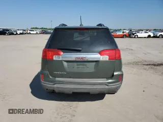 2015 GMC Terrain SLE with VIN 2GKALREK0F6143786, listed as a Copart auction lot 52135785 with 0 mi miles and Salvage Title. Bid and sale history available at carsss.com. Image 6.