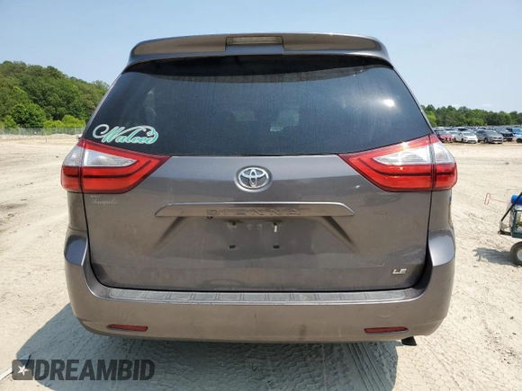 2015 Toyota Sienna LE AAS with VIN 5TDKK3DC9FS637144, listed as a Copart auction lot 59624495 with 151,681 mi miles and Salvage title. Bid and sale history available at DreamBid. Image 6.