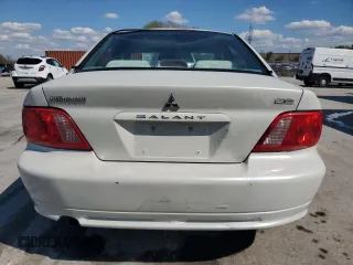 2002 Mitsubishi Galant ES with VIN 4A3AA46G62E019684, listed as a Copart auction lot 46897625 with 0 mi miles and Salvage Title. Bid and sale history available at carsss.com. Image 6.