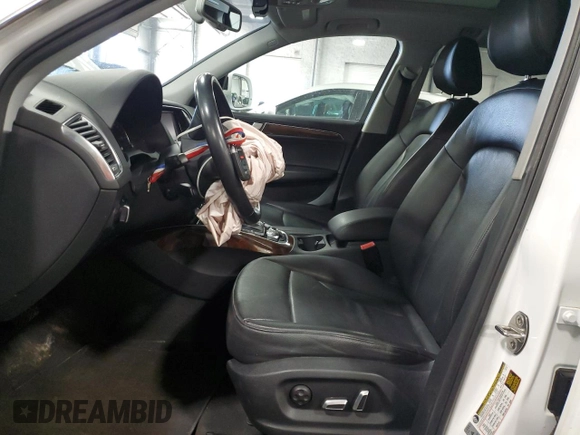 2015 Audi Q5 Premium Plus with VIN WA1LFAFP0FA127981, listed as a Copart auction lot 56475825 with 70,454 mi miles and Salvage title. Bid and sale history available at DreamBid. Image 7.