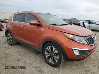 2011 Kia Sportage SX with VIN KNDPCCA64B7113115, listed as a Copart auction lot 44652535 with 222,510 mi miles and Salvage Title. Bid and sale history available at carsss.com. Image 4.