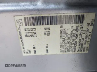 2012 Nissan Altima S z VIN 1N4AL2AP5CC189238, wystawiony jako IAAI lot #41686213 z przebiegiem 101 970 mil mil oraz . Historia ofert i sprzedaży dostępna na DreamBid. Obrazek 9.