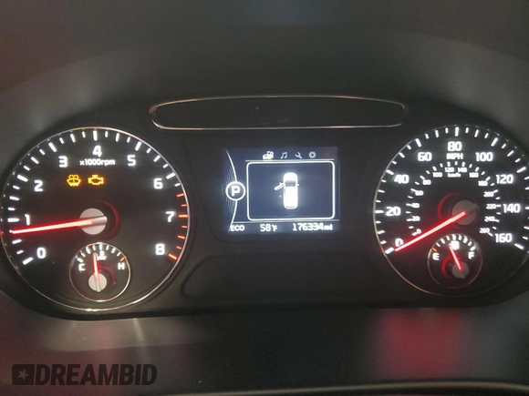 2016 Kia Sorento L with VIN 5XYPG4A36GG177506, listed as a Copart auction lot 49678365 with 176,334 mi miles and Clean Title. Bid and sale history available at DreamBid. Image 9.