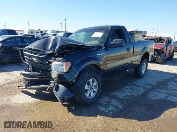 2012 Ford F-150 XL with VIN 1FTMF1CF1CFC54775, listed as a IAAI auction lot 41750647 with 11 mi miles. Bid and sale history available at carsss.com. Image 2.